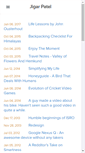 Mobile Screenshot of jigarpatel.in